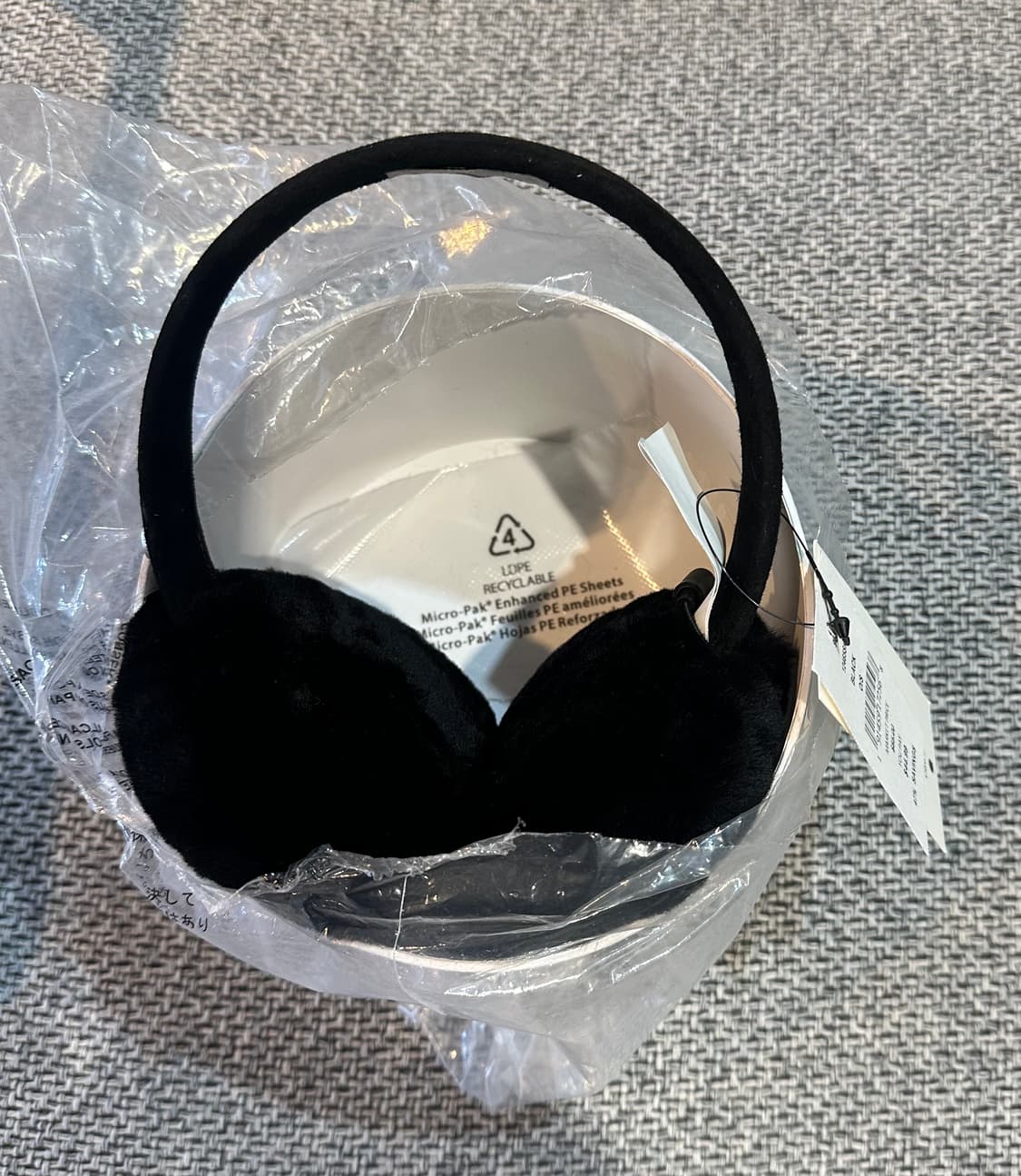 미국 어그 ugg 이어머프 블랙 새상품 상품이미지1