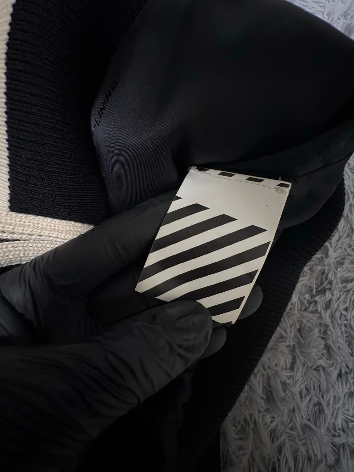 오프화이트 앙고라 가디건 상품이미지5