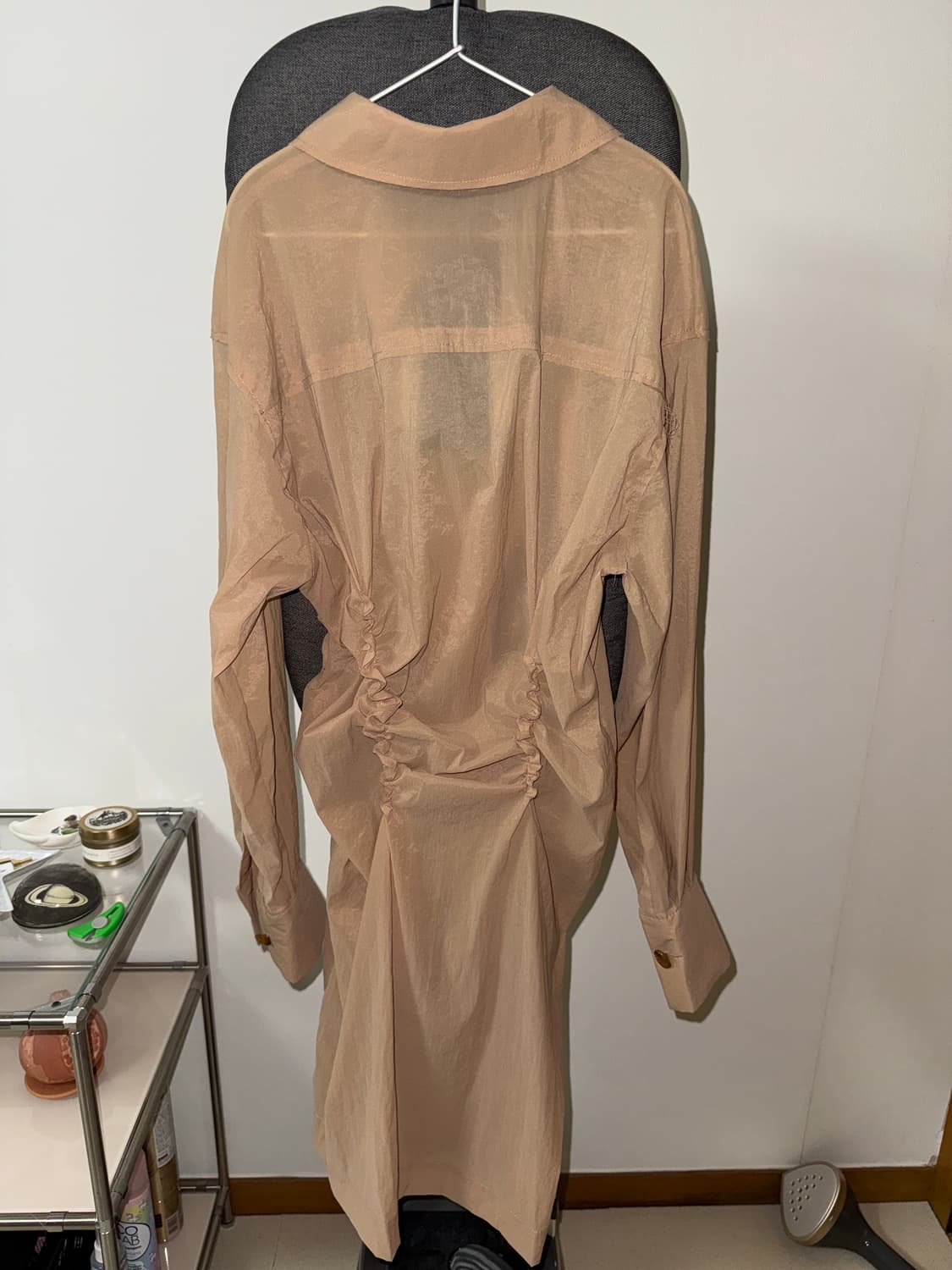 Rejina Pyo 스킨톤 셔링 원피스 상품이미지2