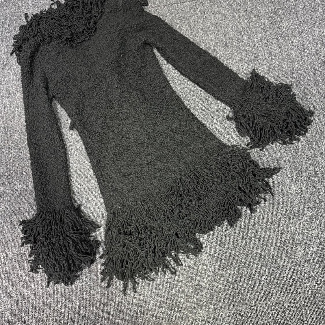 휴고 보스 프린지 디테일 가디건 상품이미지8