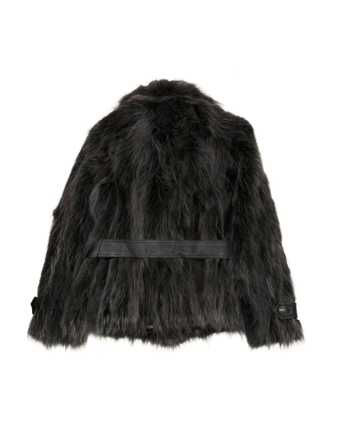 빈티지 라쿤 퍼자켓 그레이 상품이미지3