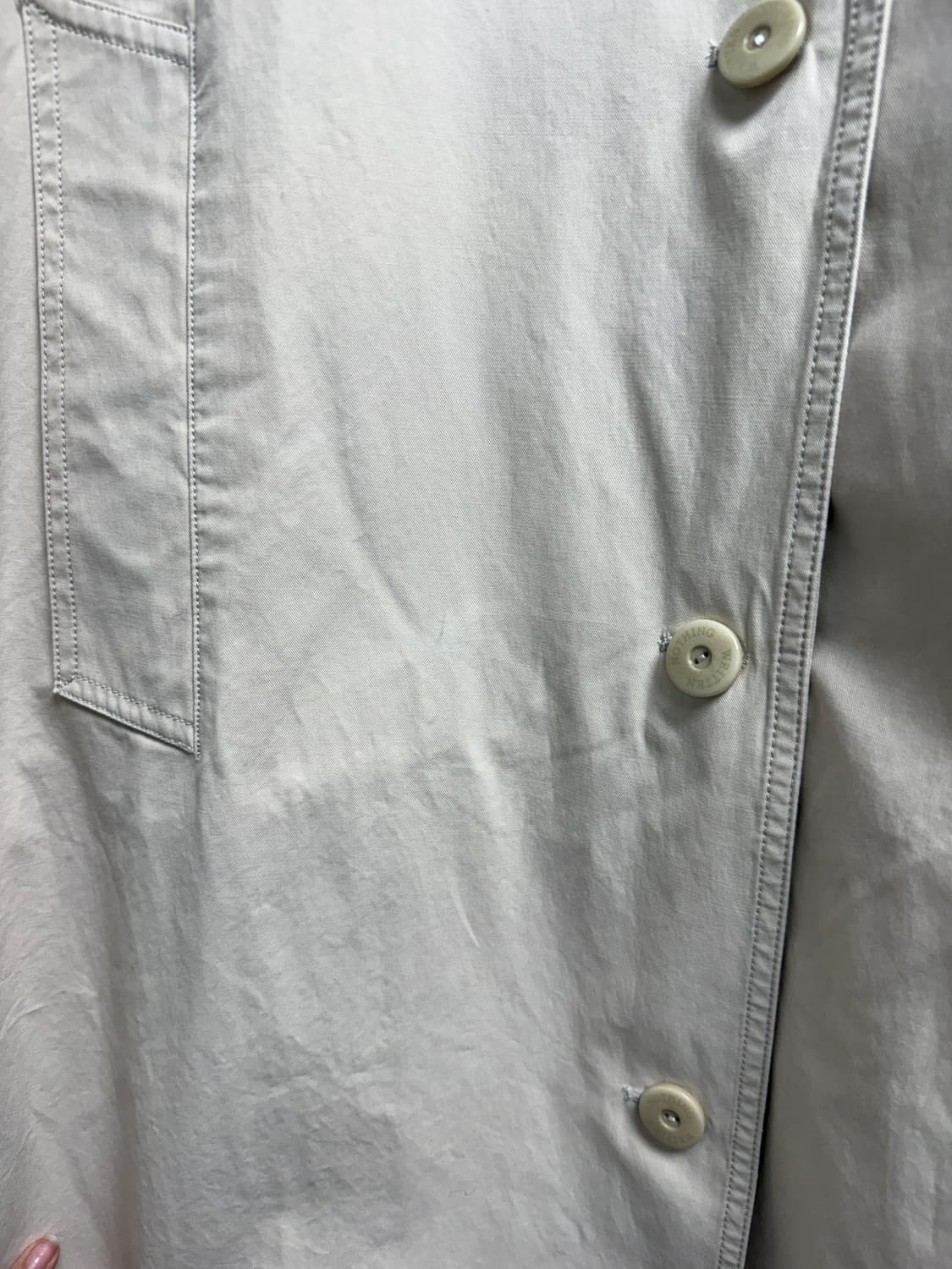 낫띵리튼 발마칸 트렌치코트 상품이미지6