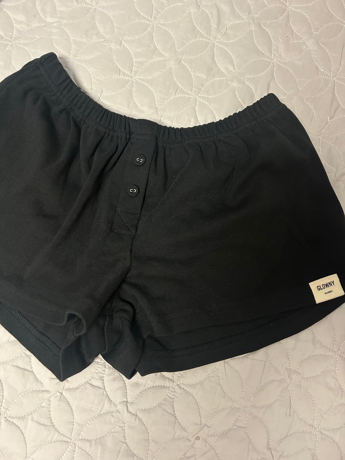 글로니 button fly mini shorts 상품이미지2