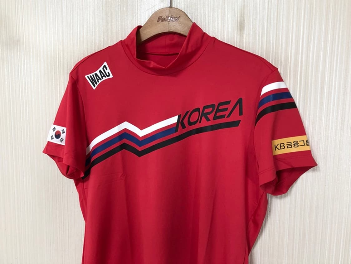 왁(WAAC)골프 국대KOREA 골프국대 반팔골프셔츠 XL(여성) 상품이미지5
