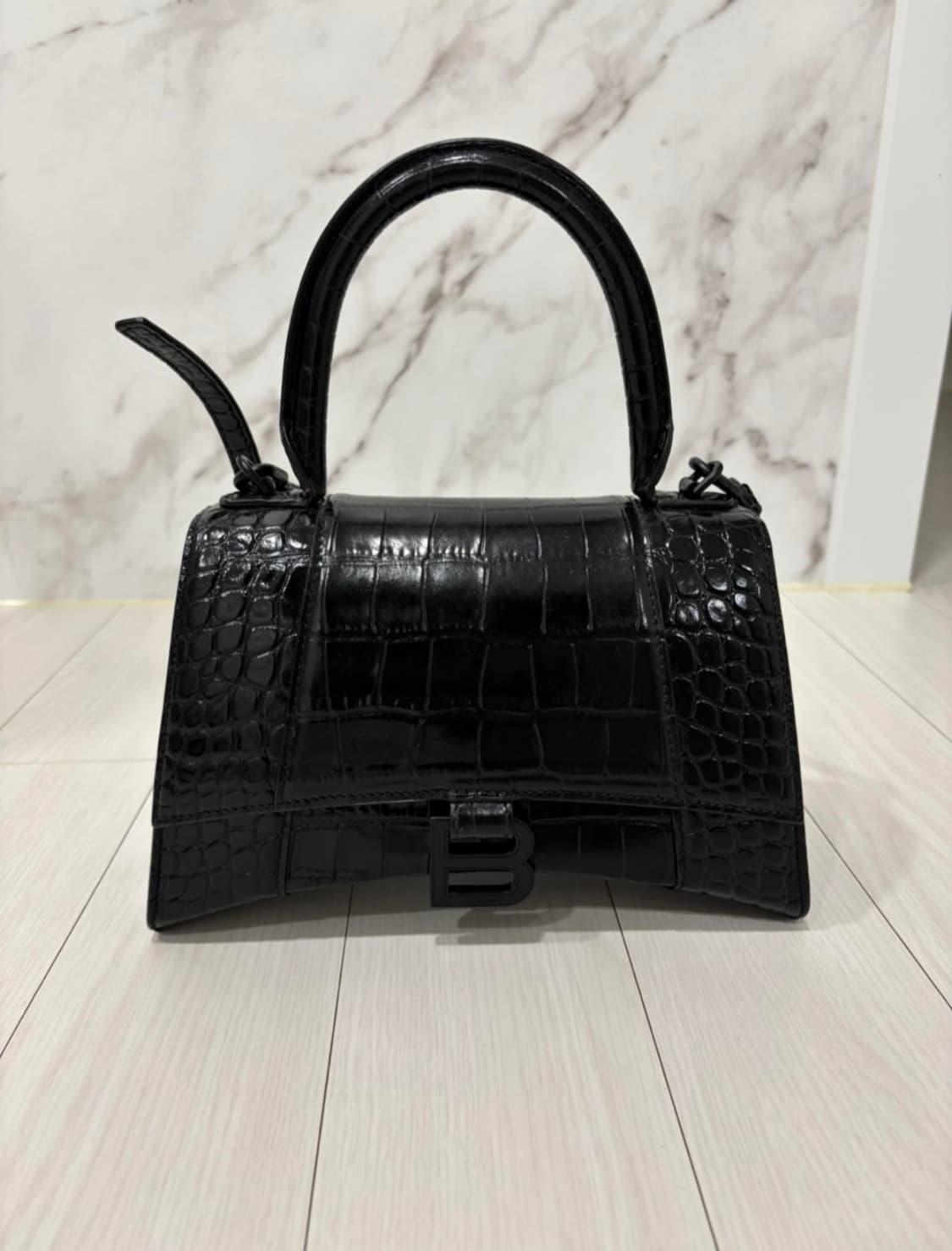 발렌시아가 아워글래스 블랙 xs 상품이미지4