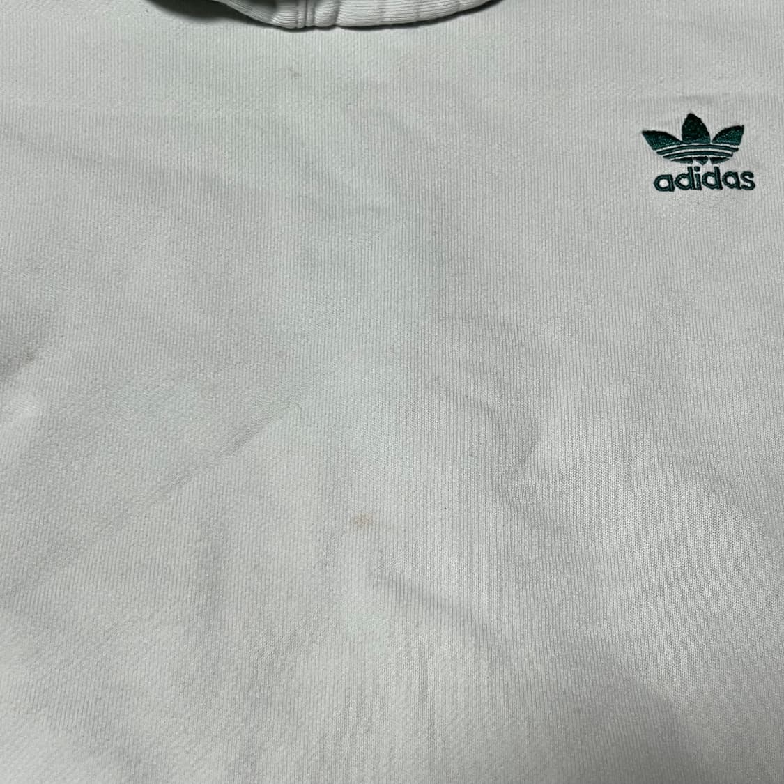 아디다스 크롭 후드티 민트그린 S 상품이미지2