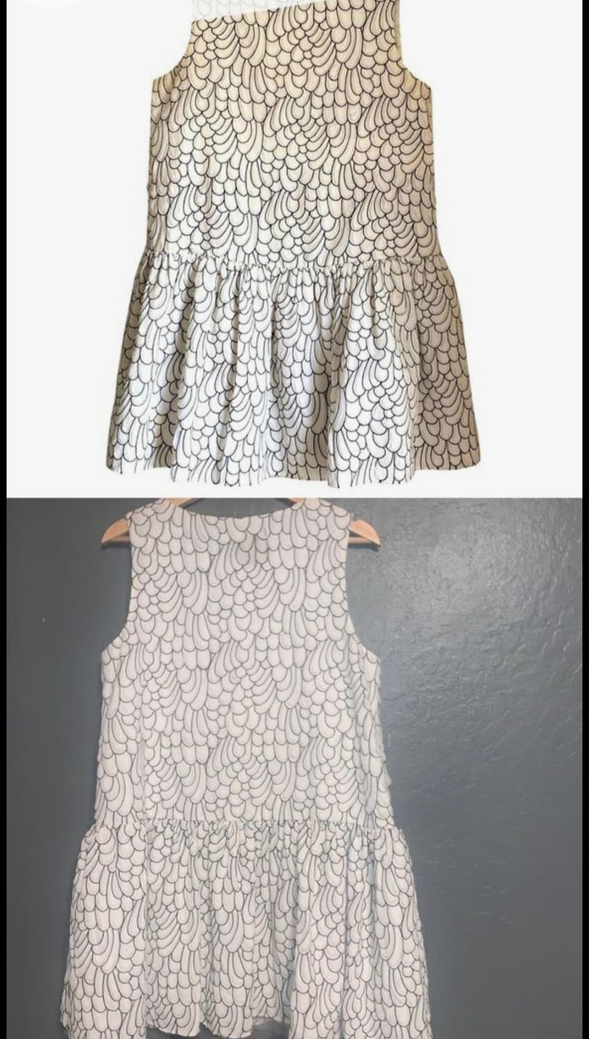 [정품] 마쥬(maje) 자수 레이어드 민소매 원피스 (2사이즈/55~ 상품이미지5