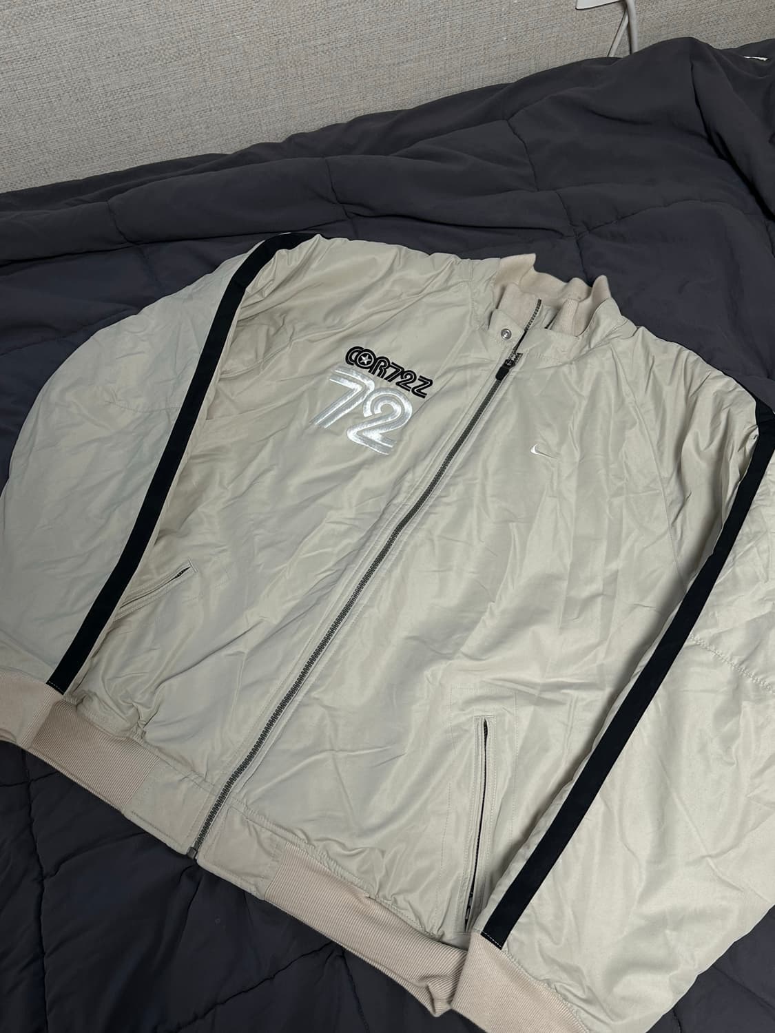 00s 나이키 빈티지 워크자켓 점퍼 퀄팅 패딩 스우시 상품이미지2