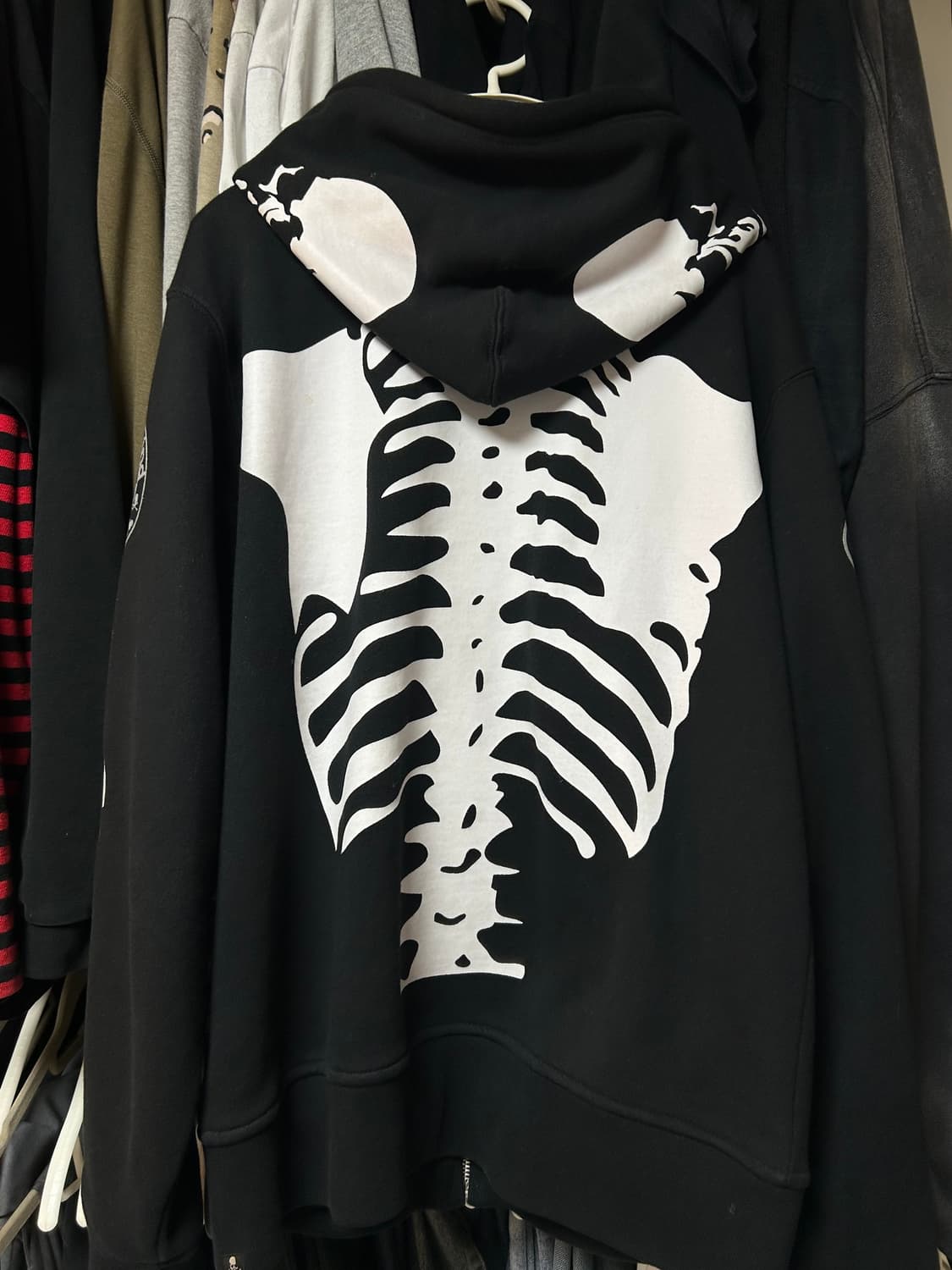 마스터마인드 월드 x밴슨 본 후디 레귤러 핏 블랙 m 상품이미지2