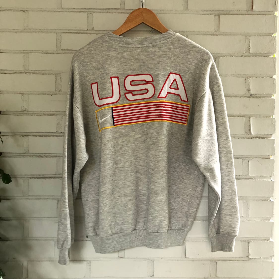 나이키 usa 90‘s 그레이 기모 맨투맨 상품이미지1