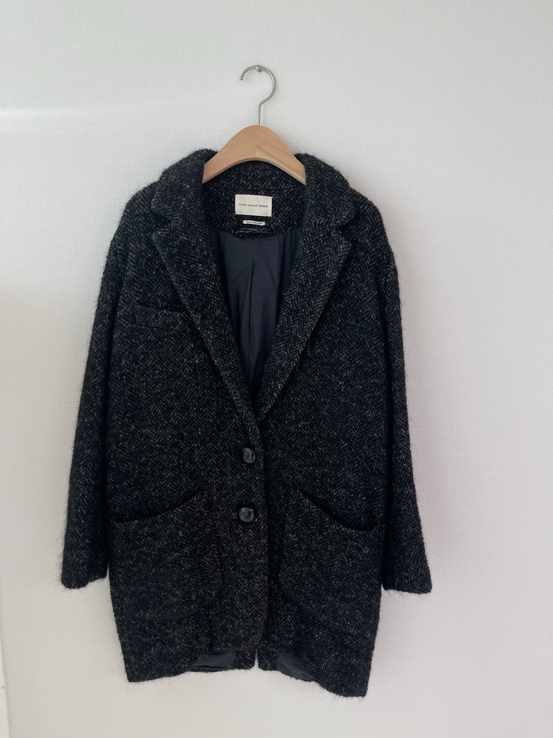 이자벨마랑 모헤어 알파카 코트 44~55 상품이미지1