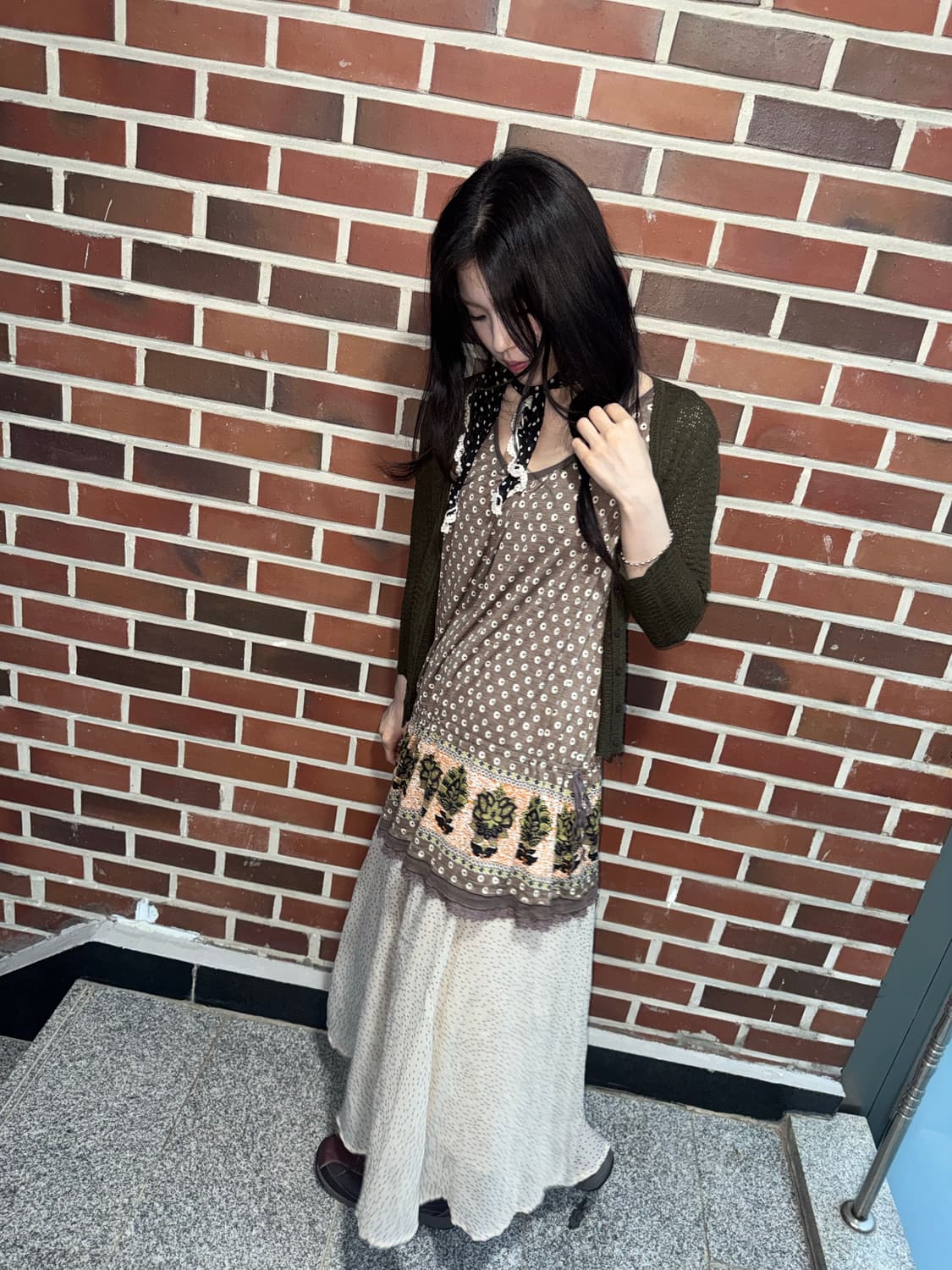 숲속 소녀 빈티지 코디세트 4pcs 상품이미지6