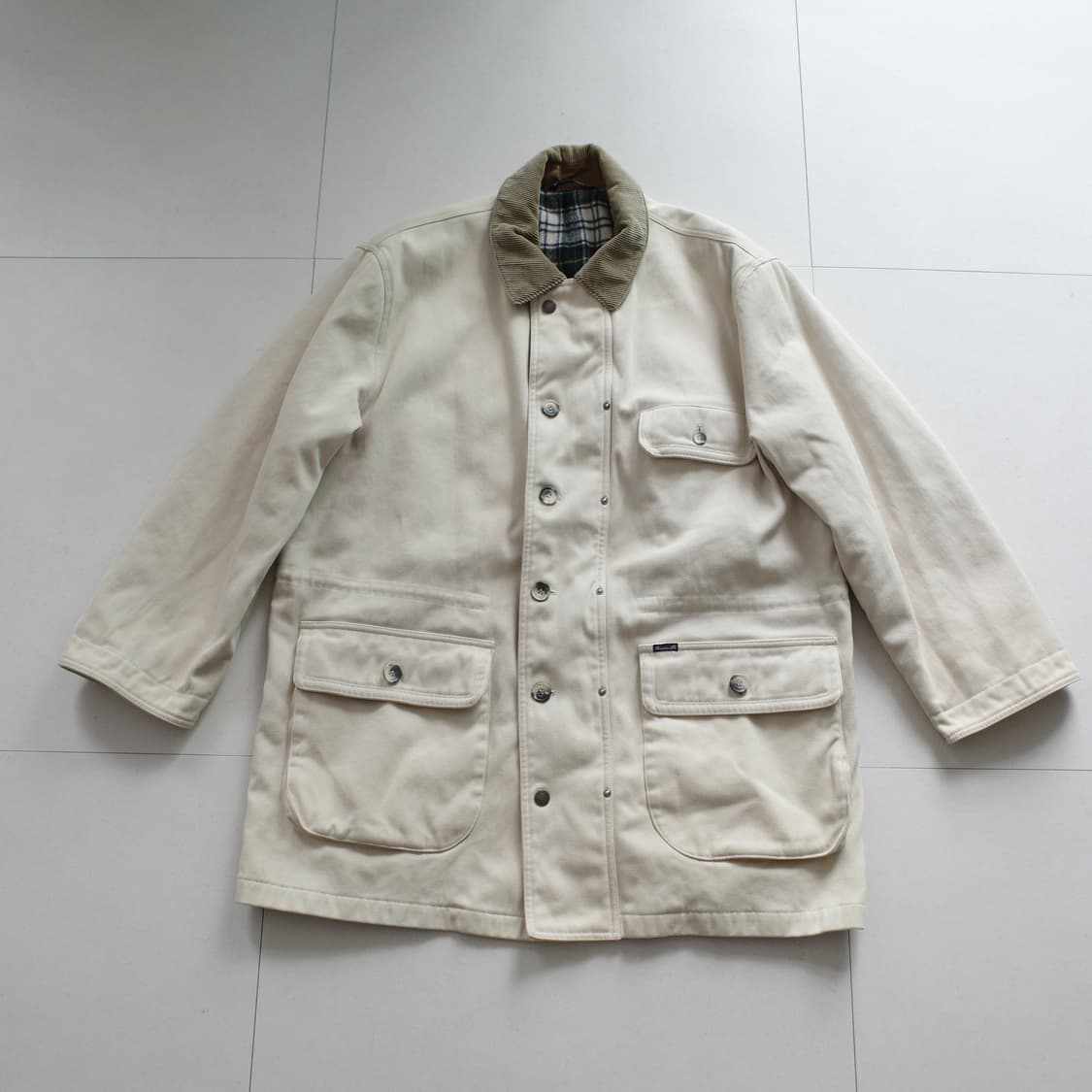 90s 파쏘나블(faconnable) 울라이닝 필드 헌팅 자켓 상품이미지1