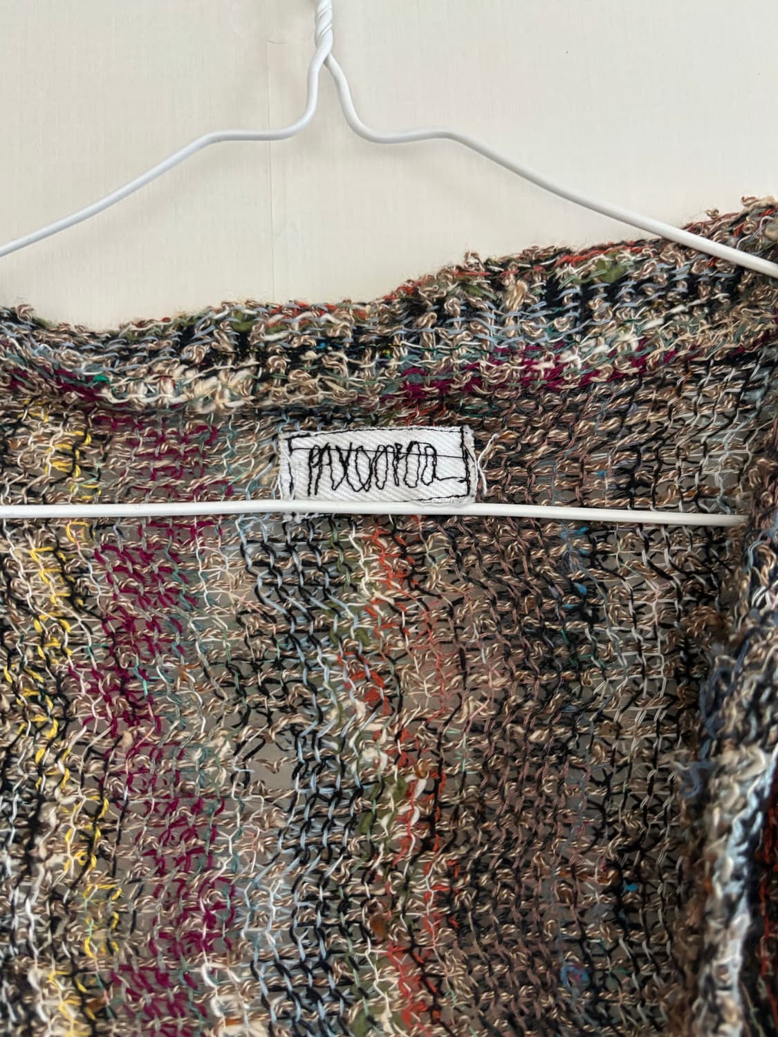 pax00100 코튼 패브릭 가디건 상품이미지2