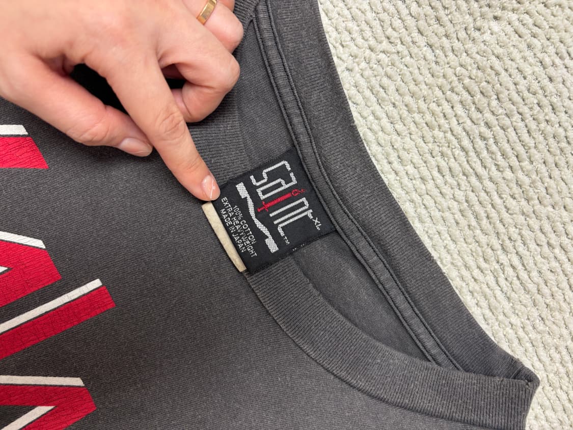 세인트 미카엘 애프터 라이프 티셔츠 블랙 - 23SS 상품이미지3