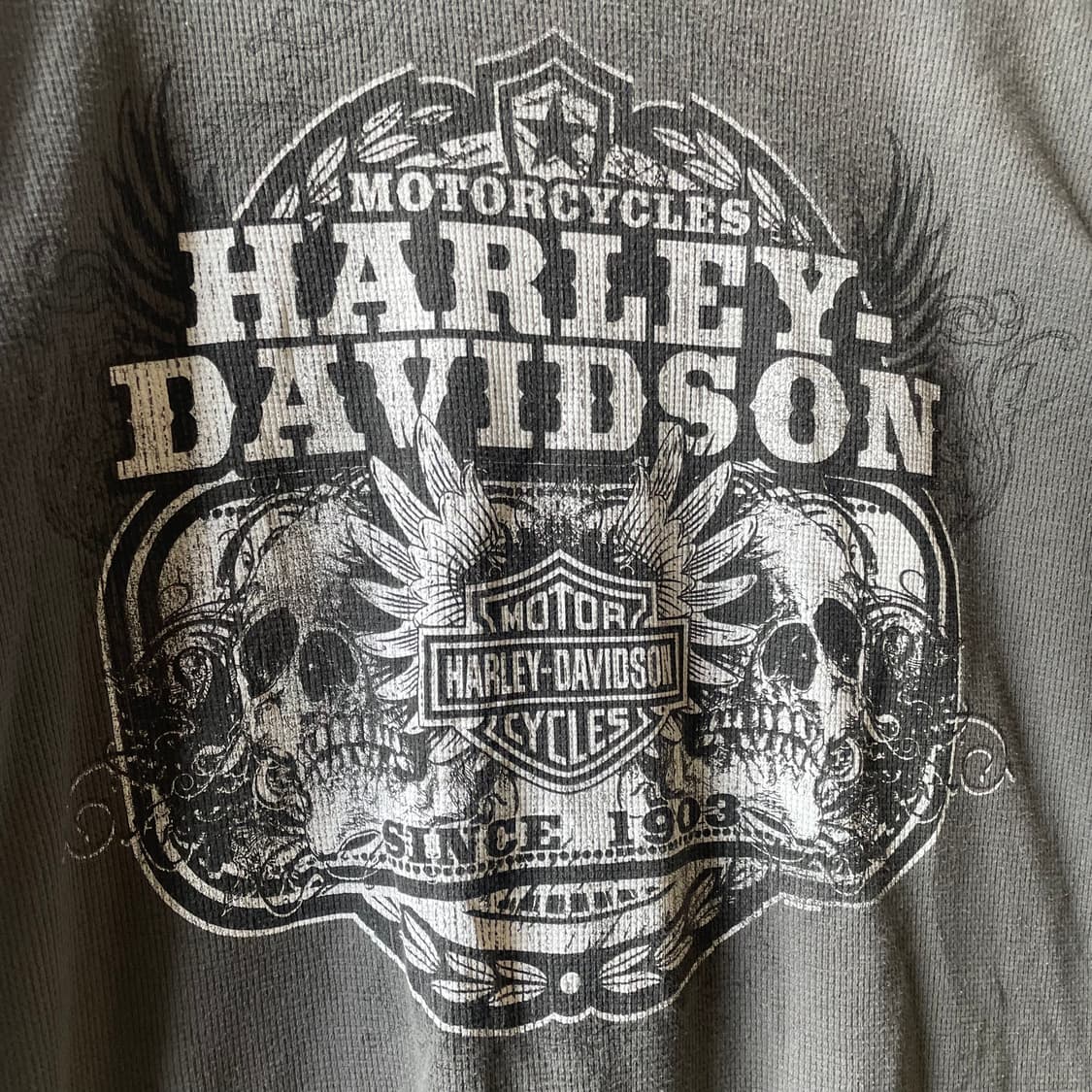 할리데이비슨 와플 롱슬리브 상품이미지4