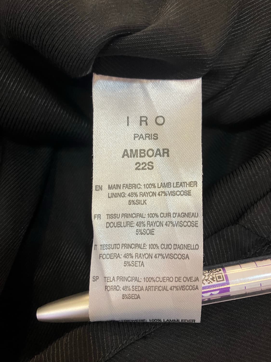 이로 양가죽 원피스 상품이미지7