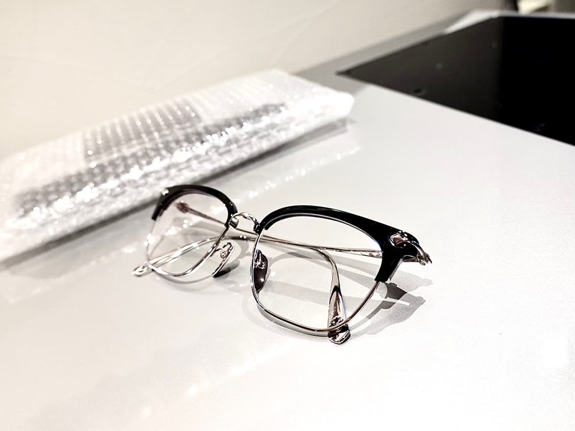 크롬하츠 슬런트레딕션1 블랙/실버 (54) 안경 상품이미지1