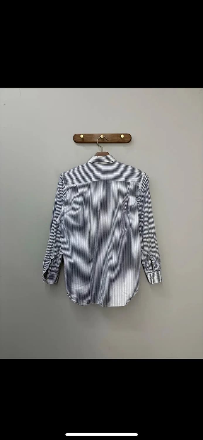 꼼데가르송 스트라이프 블랙하트 와펜 셔츠 H1641 상품이미지4