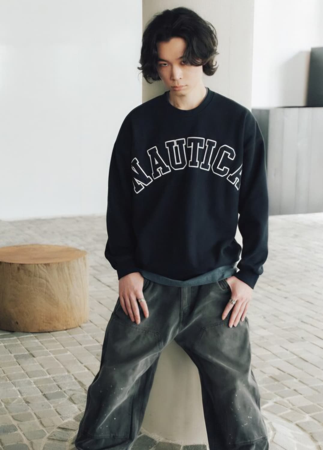 노티카 재팬 스웻셔츠 L 새제품 상품이미지2