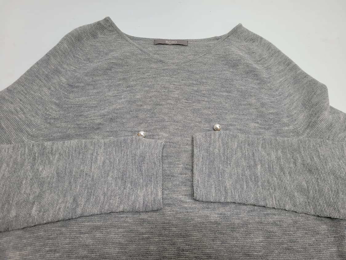 BCBG 양모 니트 롱 원피스  / 여 85-94-155 그레이 상품이미지3