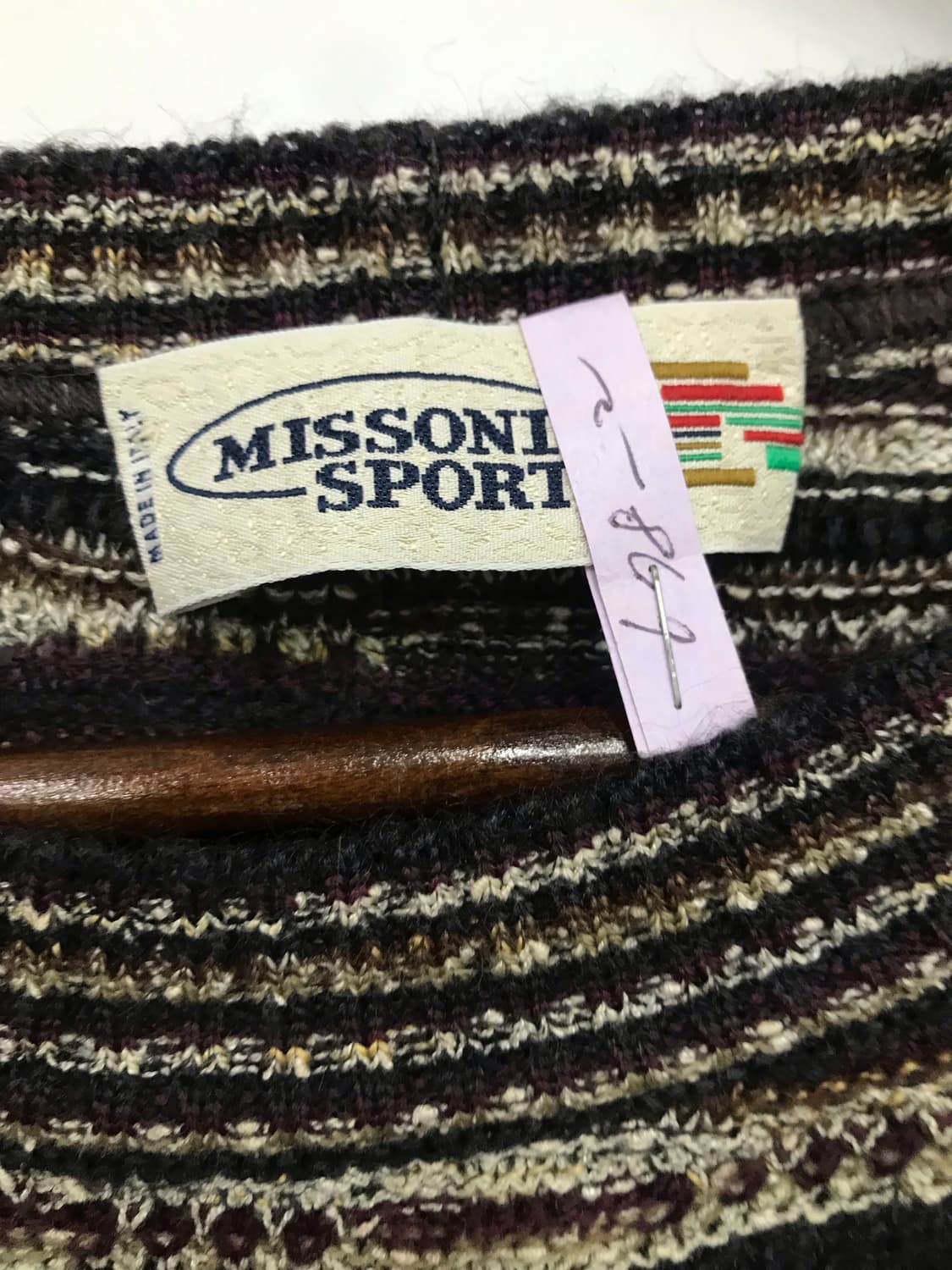 미쏘니 패턴니트 상품이미지4