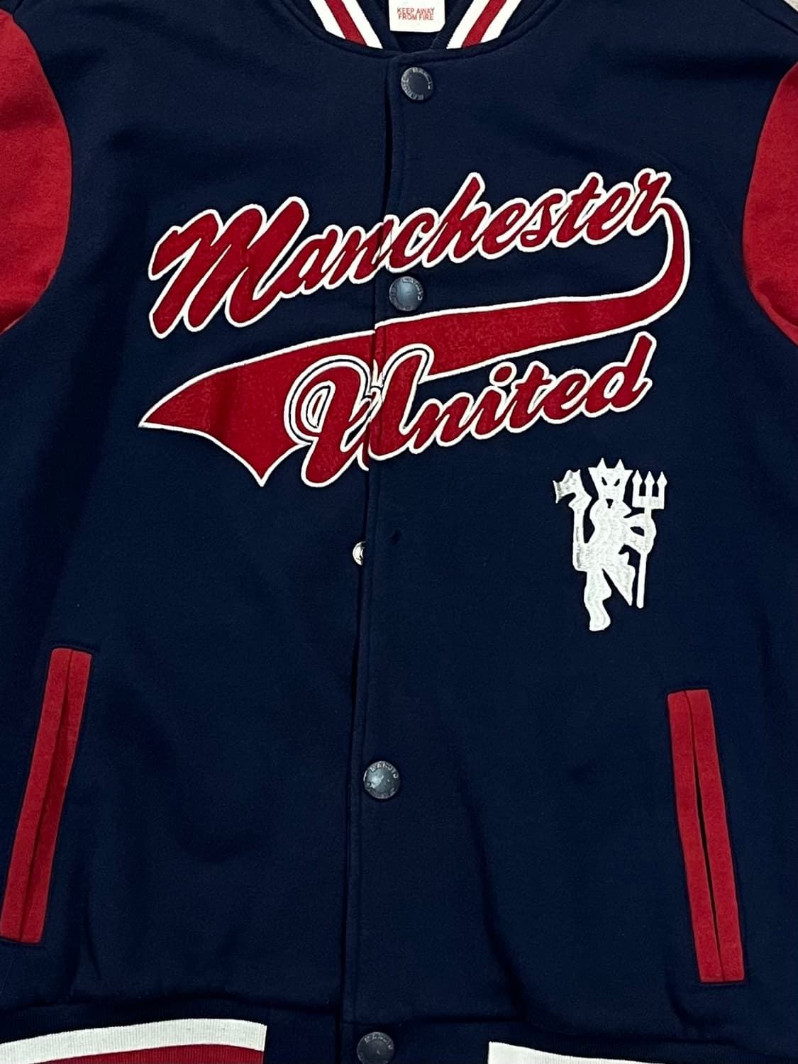 맨유 스타디움 자켓 네이비 #csz2075 상품이미지6