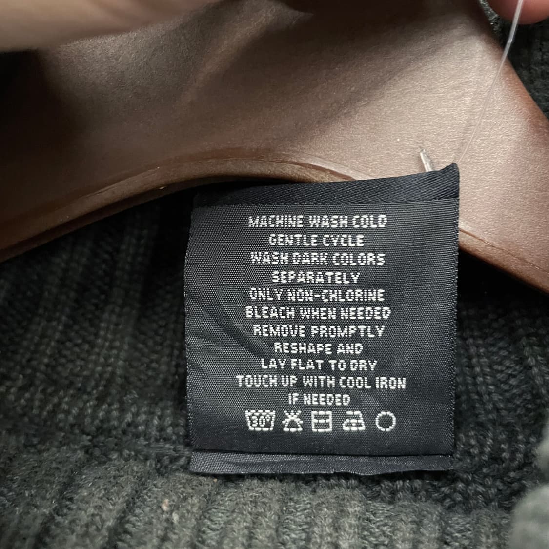 폴로 진스 패치 로고 스트라이프 터틀 넥 니트 스웨터 컨트리  상품이미지8