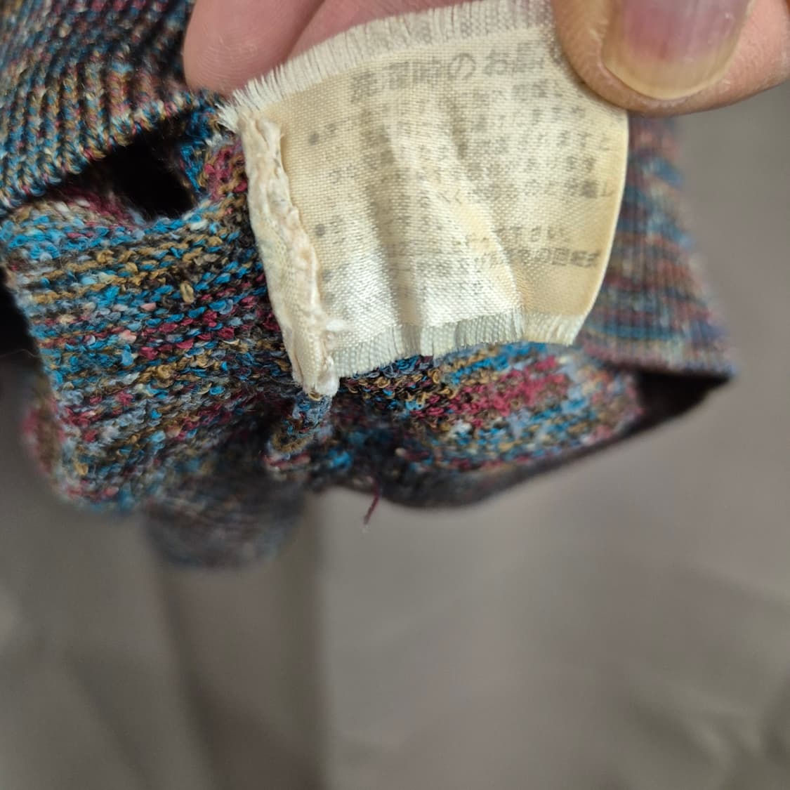 미쏘니 니트 베스트 조끼 상품이미지3