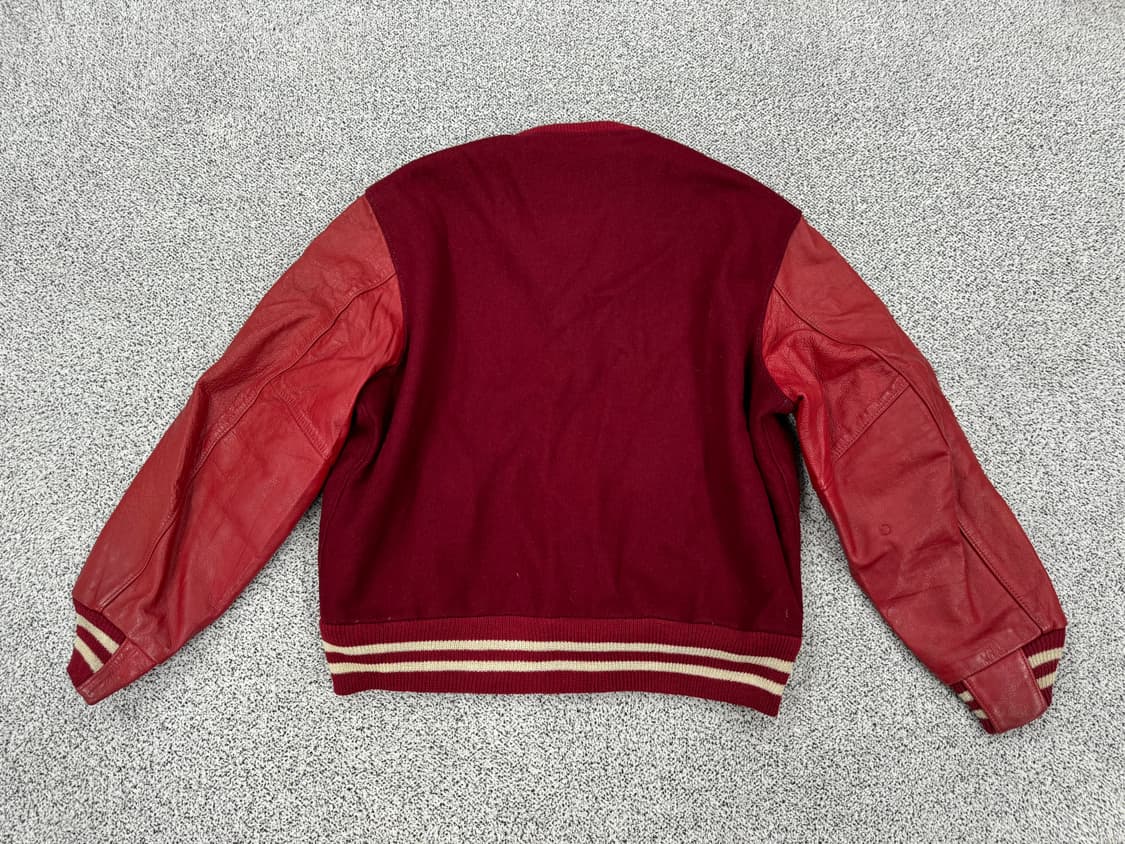 [70-80s] 골든베어 USA 레더 바시티 상품이미지2