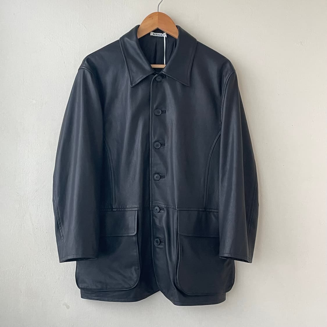 오라리 26ss 램 레더 자켓 3 상품이미지2