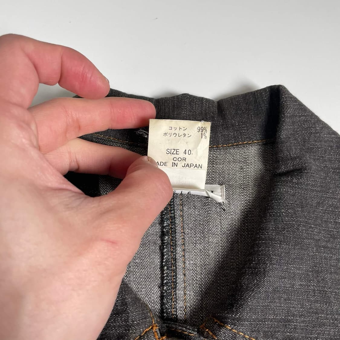 Georges rech 사이드 포켓 데님 자켓 상품이미지7