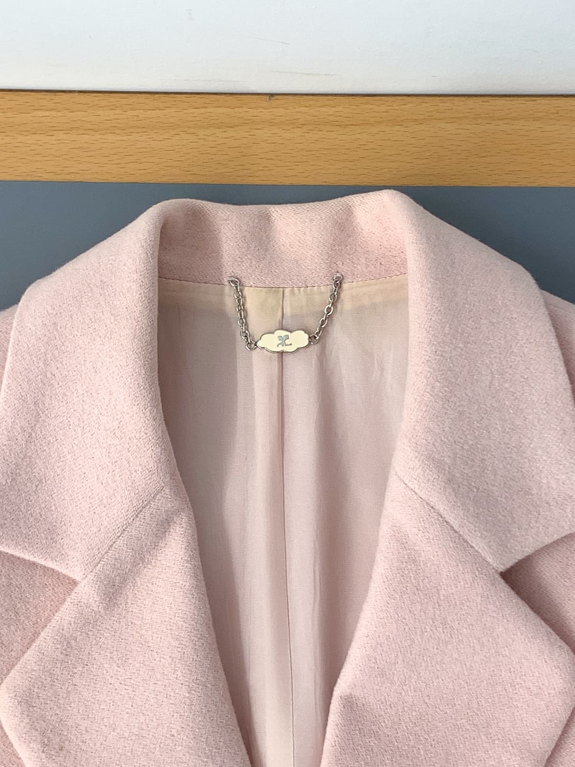 꾸레쥬 90s PureNewWool 블레이저 90-95 상품이미지7