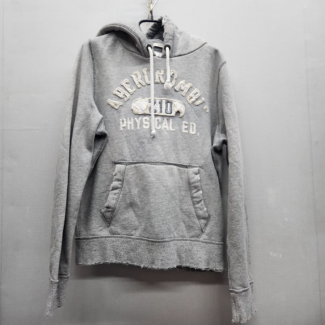 아베크롬비 Y2K 데미지 디테일 빅로고 후드티 L(L) 상품이미지1