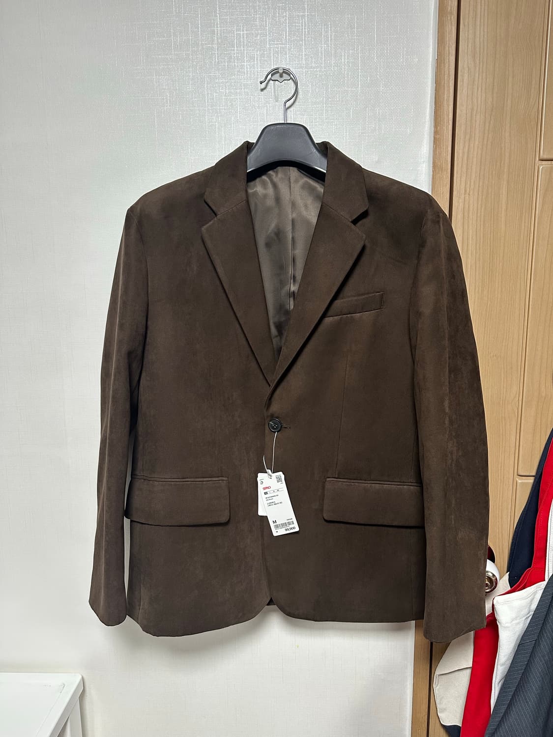 스파오 스웨이드 테일러드 재킷 상품이미지2