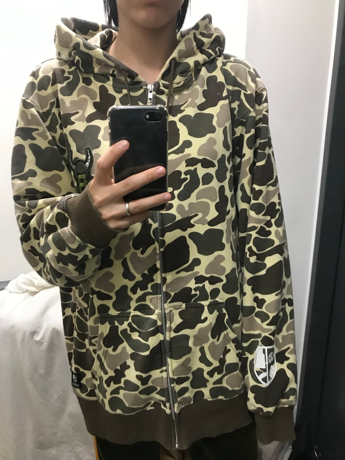 빈티지 밀리터리 후드집업 상품이미지10