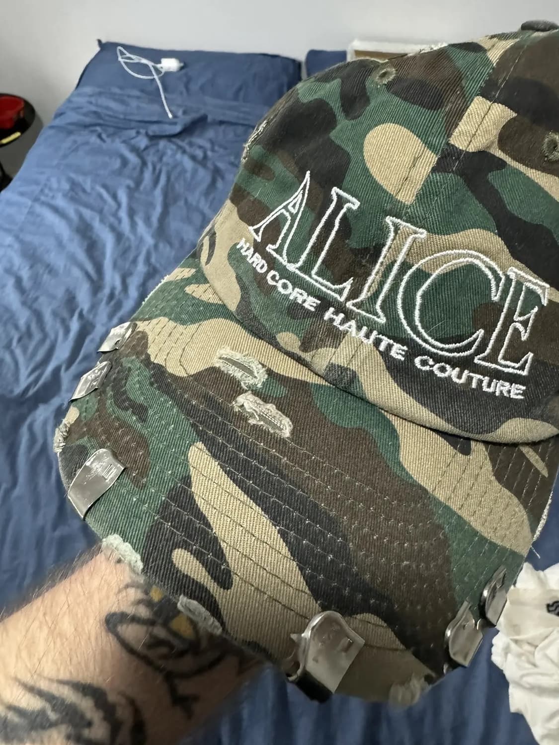 Alice hollywood 카모 캡 초판 상품이미지3