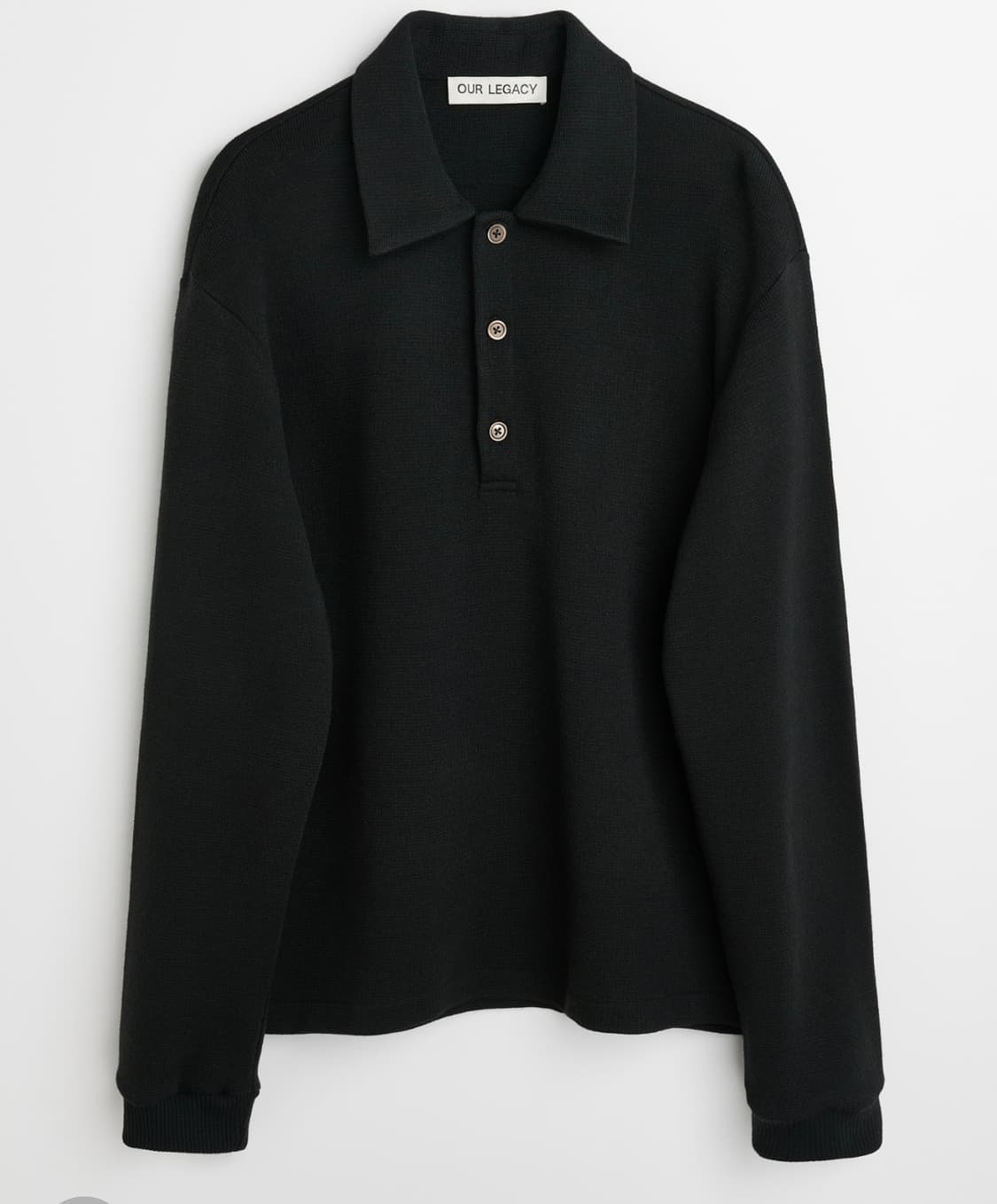 아워레가시 피케 슈도 니트 상품이미지1