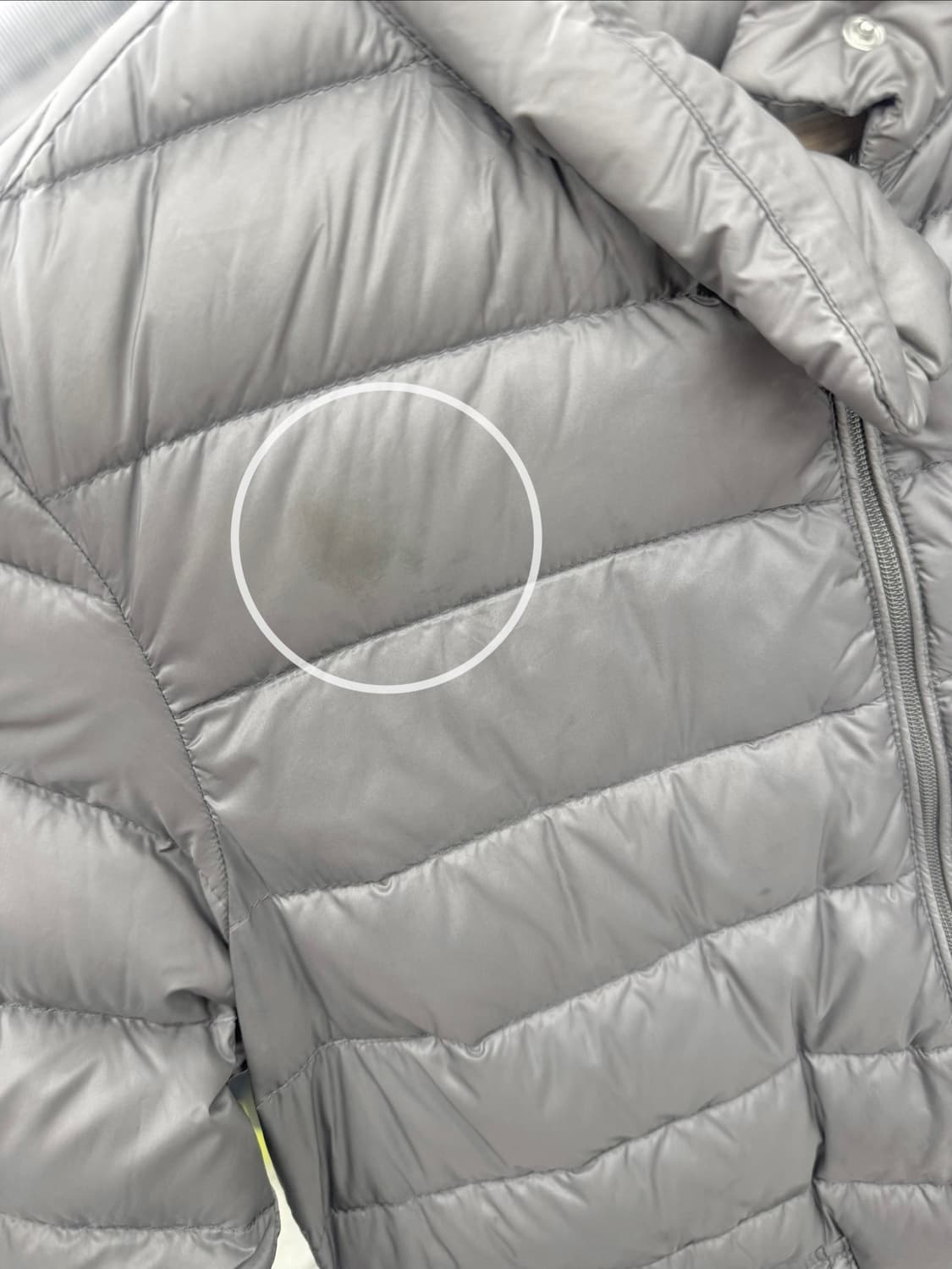 Moncler 몽클레르 란스 그레이 경량 구스다운 우먼 자켓 상품이미지10