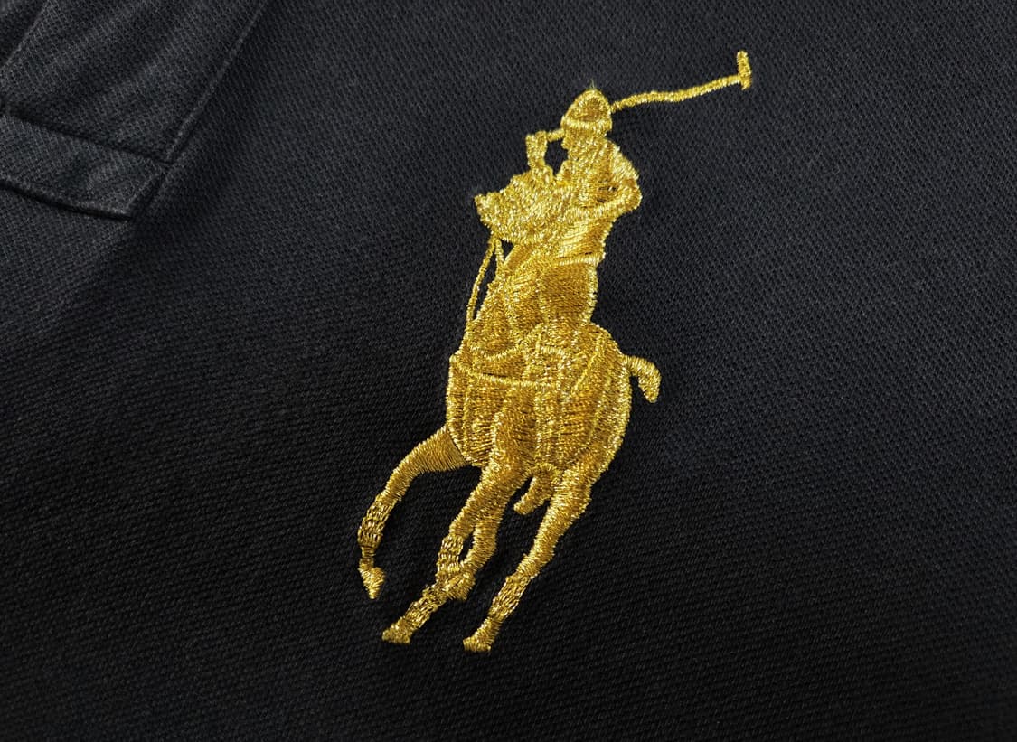 폴로 랄프로렌 블랙 골드 검금 빅포니 카라티
 상품이미지4