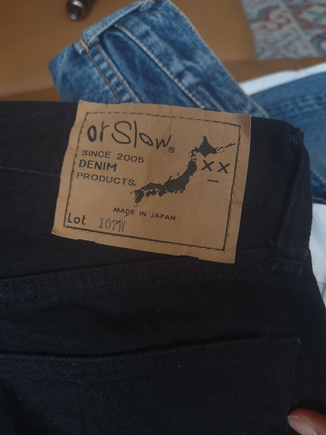 오어슬로우 107 데님 4색상 사이즈2 상품이미지6