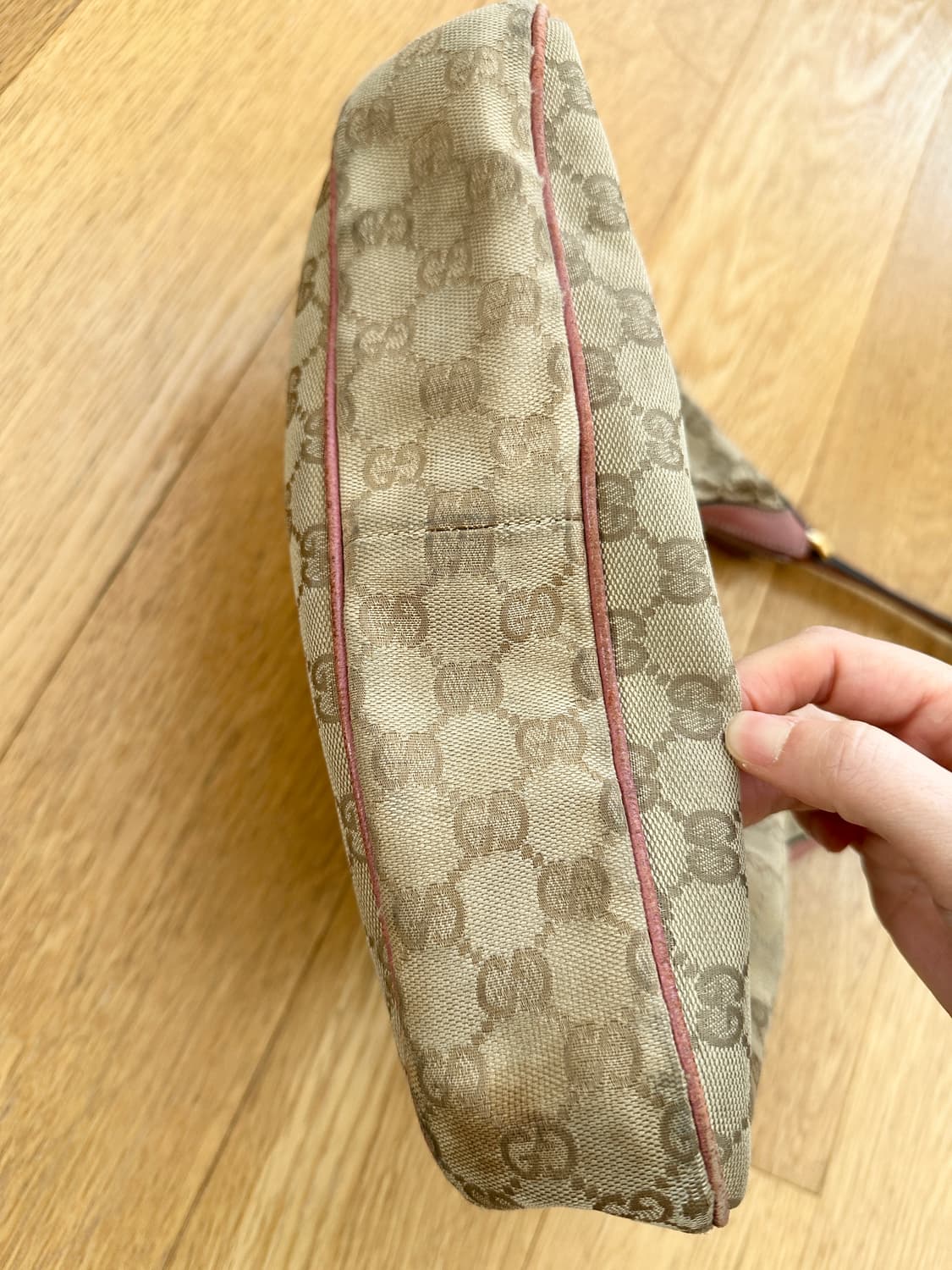 구찌 호보 숄더백 핑크  상품이미지3