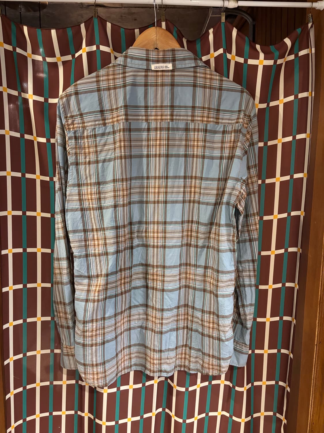 series; 체크 긴팔 셔츠 105 상품이미지5