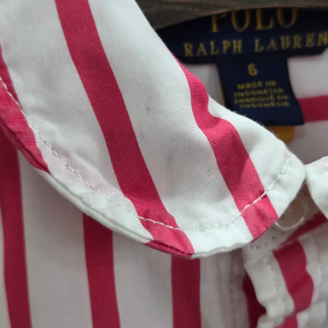 폴로랄프로렌 여아 스트라이프 셔츠 원피스 6 상품이미지5