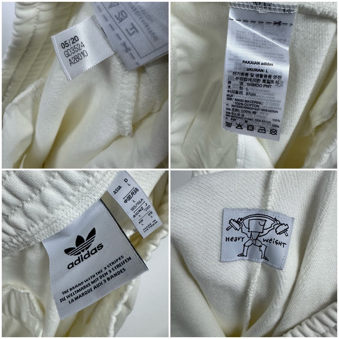 아디다스 x 마크곤잘레스 슈무팬츠 조거팬츠 L사이즈 J24 상품이미지9