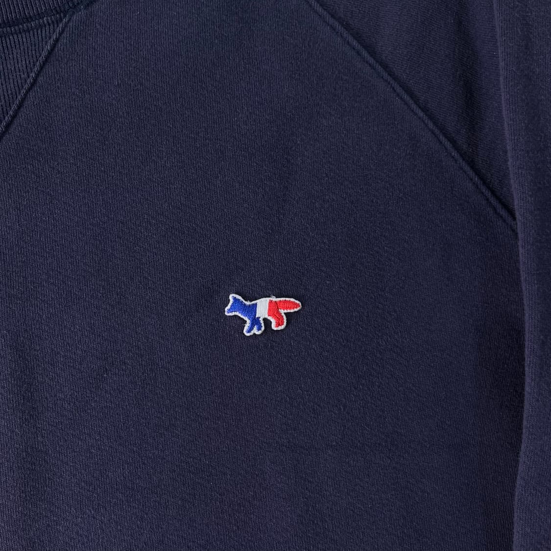 100 메종키츠네 폭스패치 네이비 맨투맨 상품이미지3