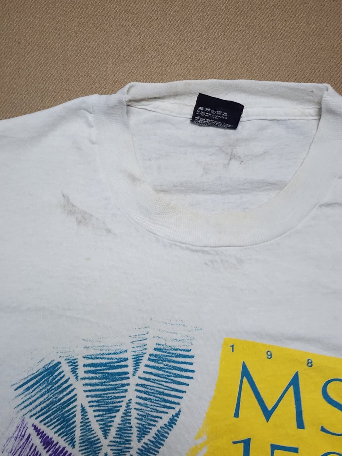 80s USA Screen Stars 1989 MS150 BikeTour 상품이미지7