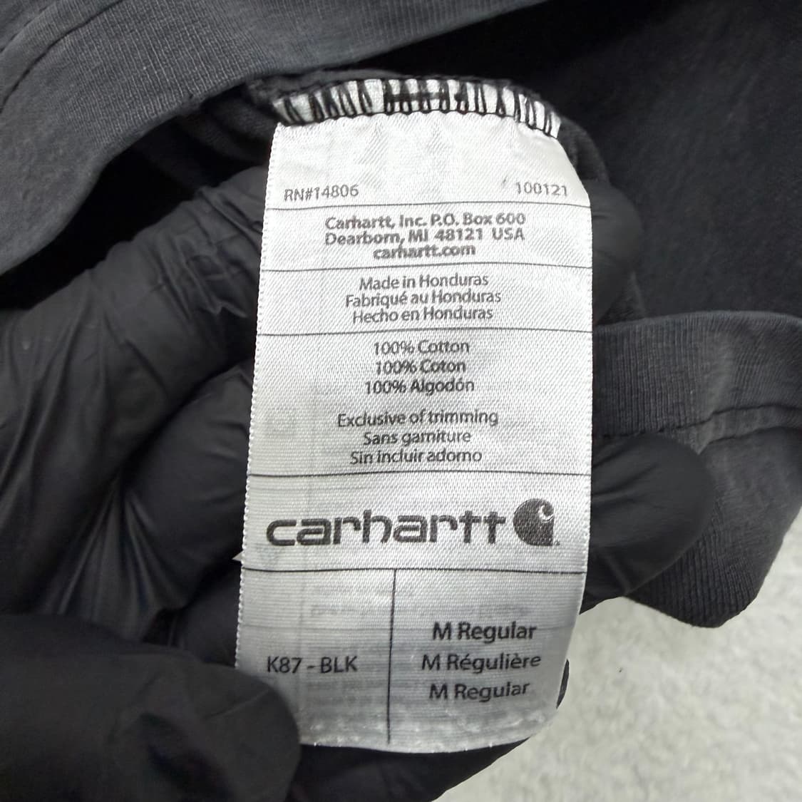 M 칼하트 K87 포켓 반팔 티셔츠 0316T 상품이미지4