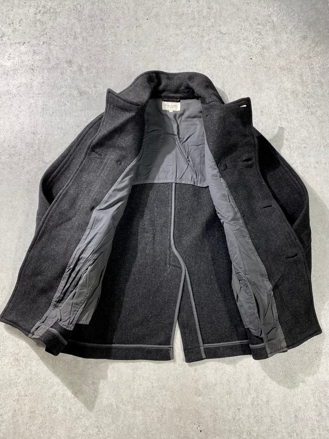 [L] 유나이티드 애로우즈 블루라벨 밀리터리 피코트 상품이미지5