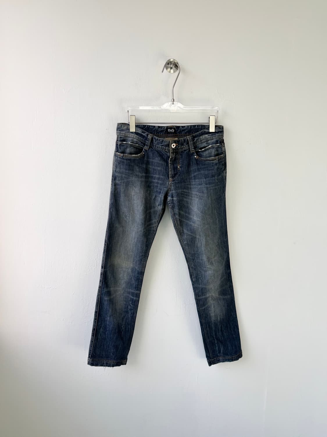 돌체앤가바나 패치 워싱 진 상품이미지1